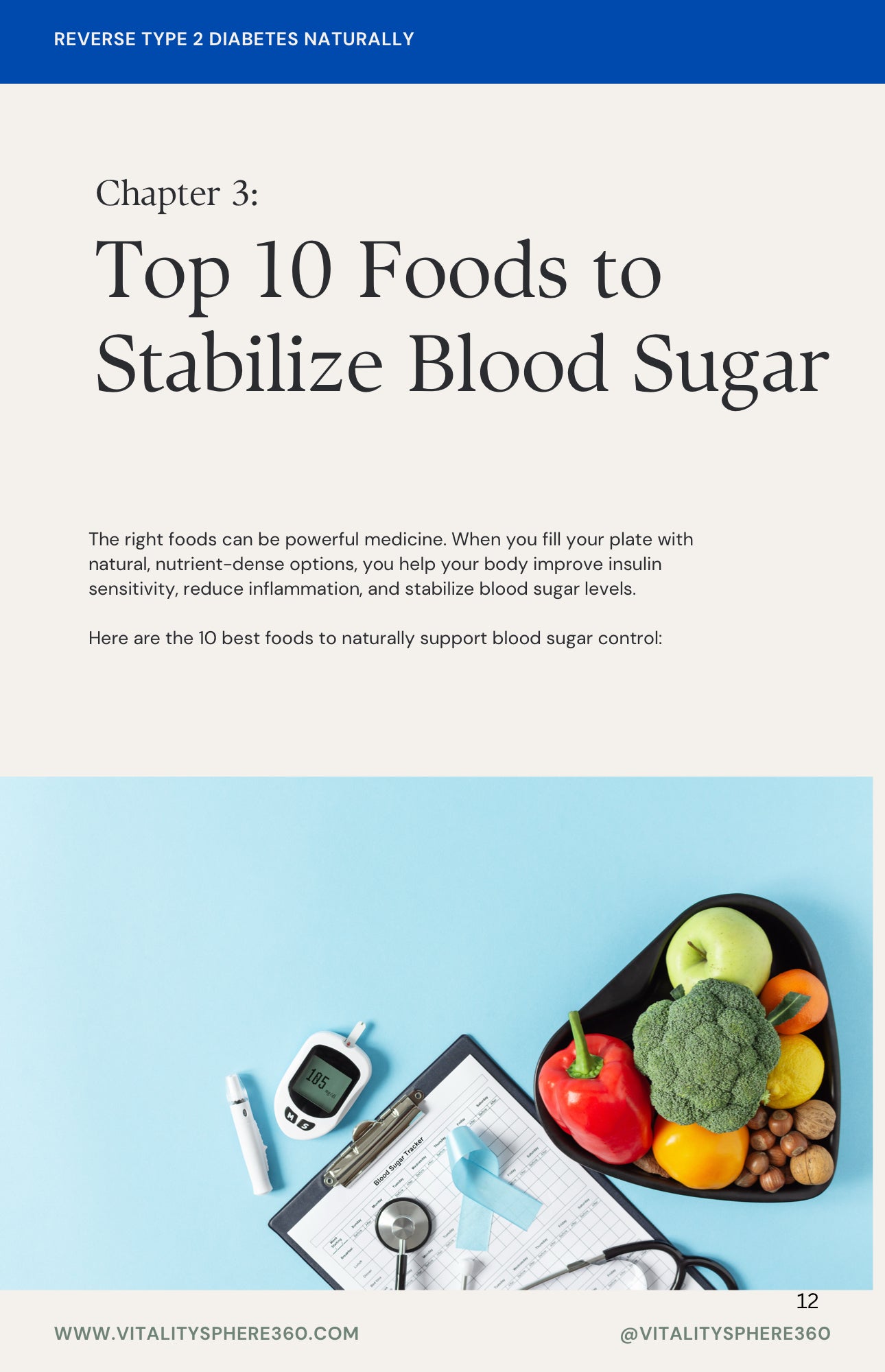 Reverse Type 2 Diabetes Naturally: Foods, Herbs, and Lifestyle That Heal (Ebook)
