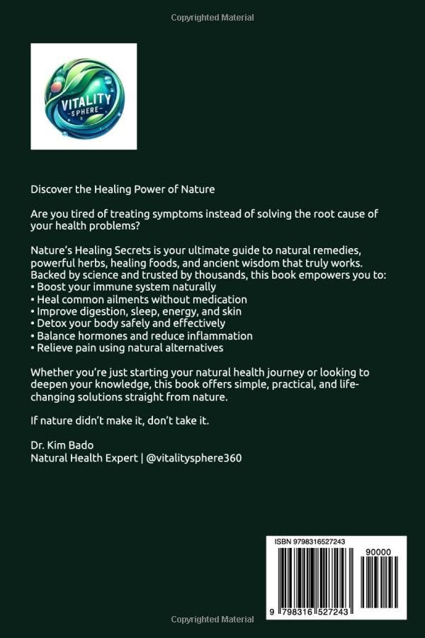 Nature's Healing Secrets: 400+ Natural Remedies for Common Health Issues (paperback)