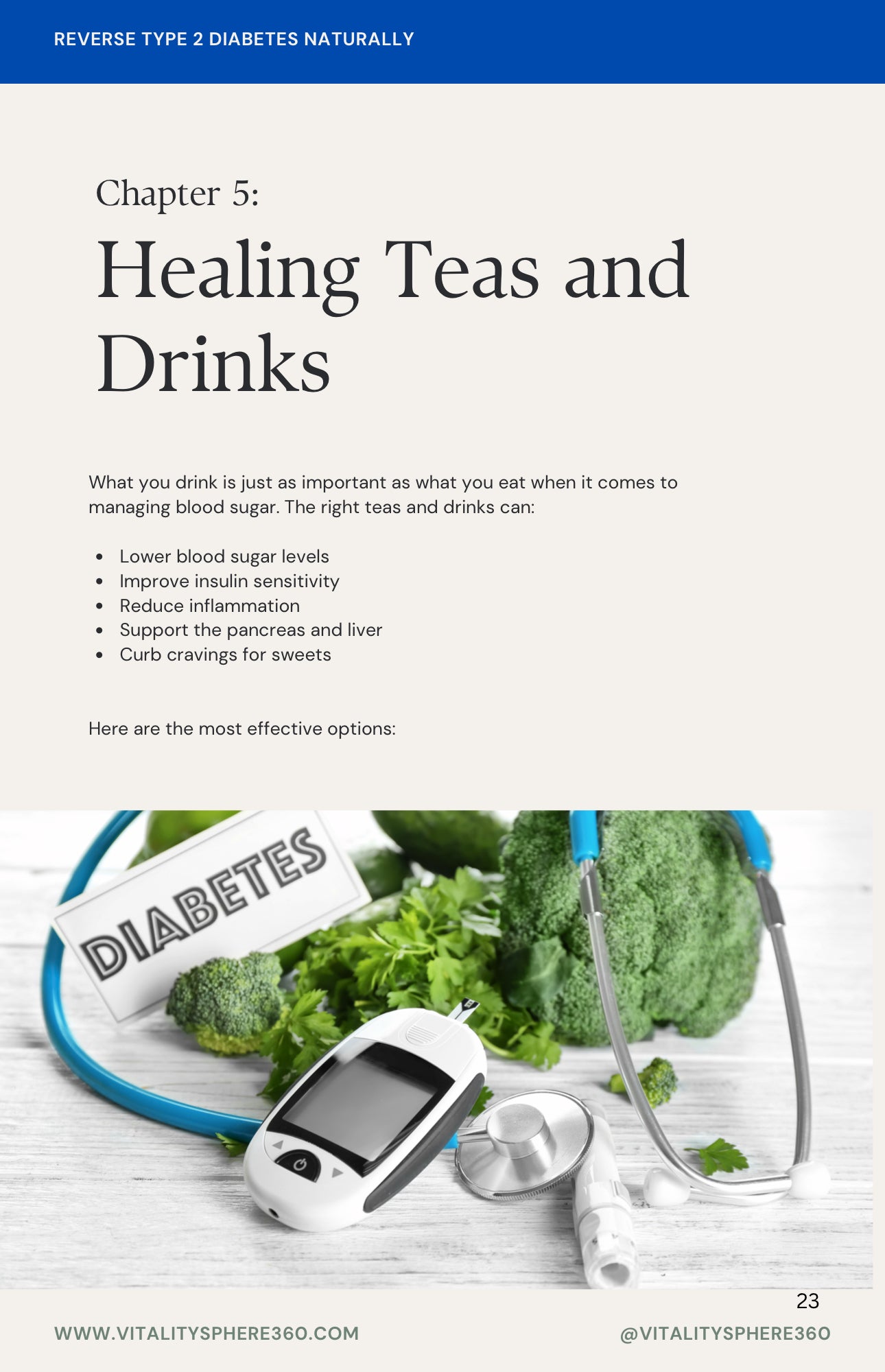 Reverse Type 2 Diabetes Naturally: Foods, Herbs, and Lifestyle That Heal (Ebook)