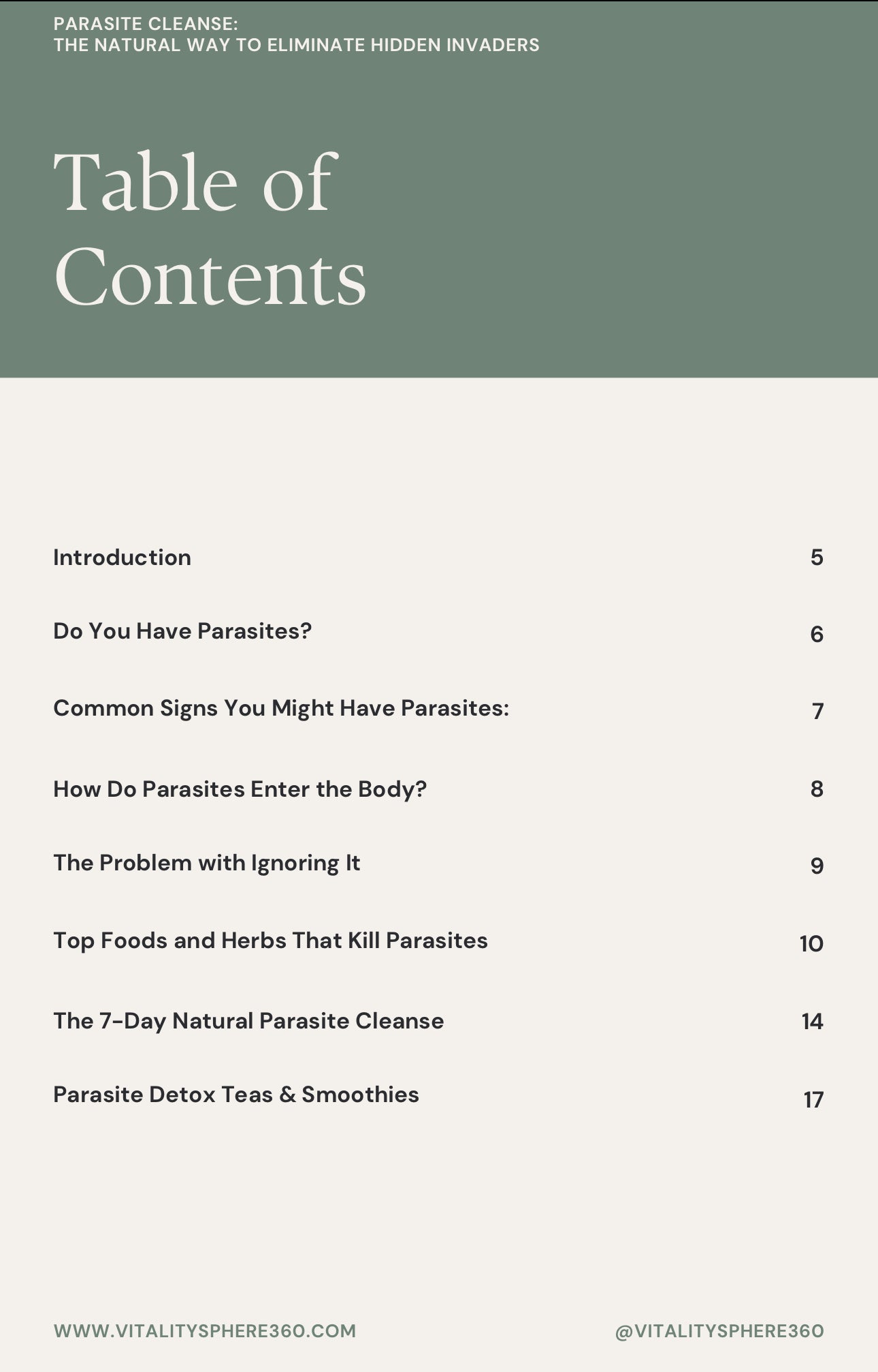 Parasite Cleanse: The Natural Way to Eliminate Hidden Invaders (ebook)