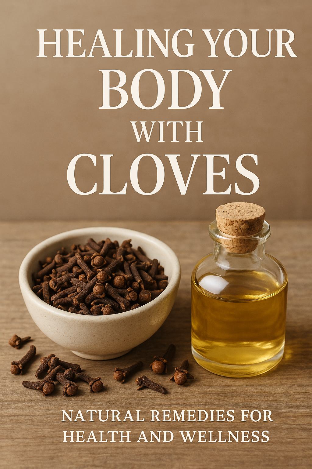 Heal Your Body with Cloves eBook cover – natural herbal remedies guide