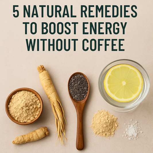 5 Natural Remedies to Boost Energy Without Coffee