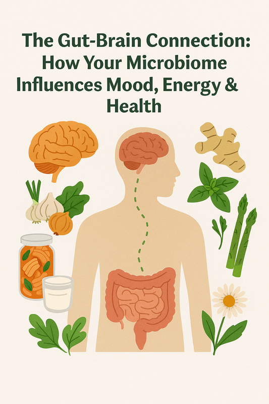 The Gut-Brain Connection: How Your Microbiome Influences Mood, Energy & Health