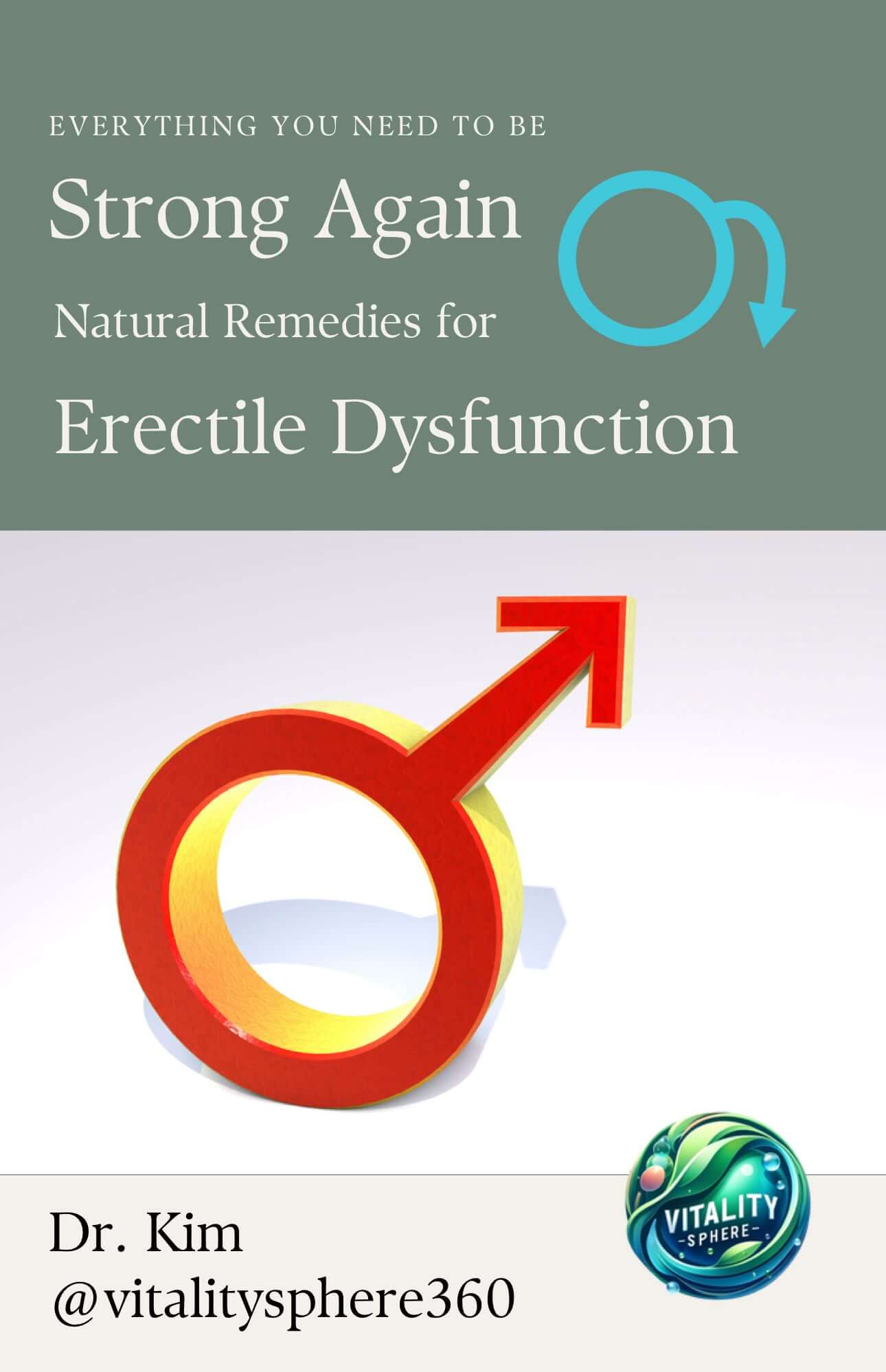 Strong Again eBook cover – natural remedies for erectile dysfunction and men's health