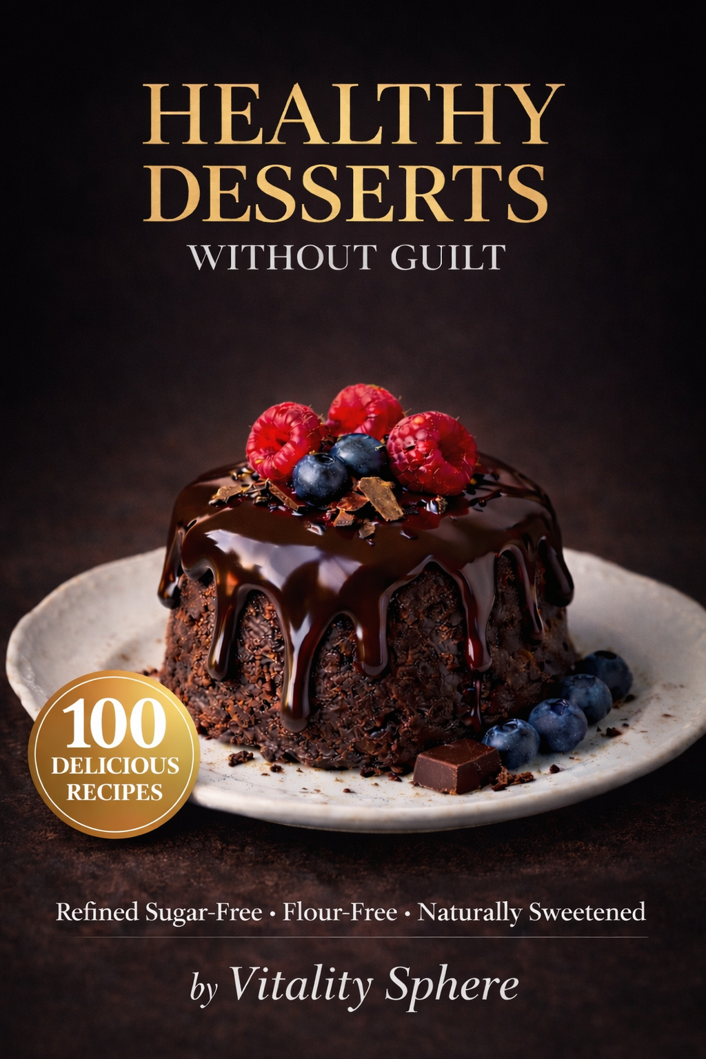 Healthy Desserts Without Guilt – 100 Sugar-Free, Flour-Free Recipes