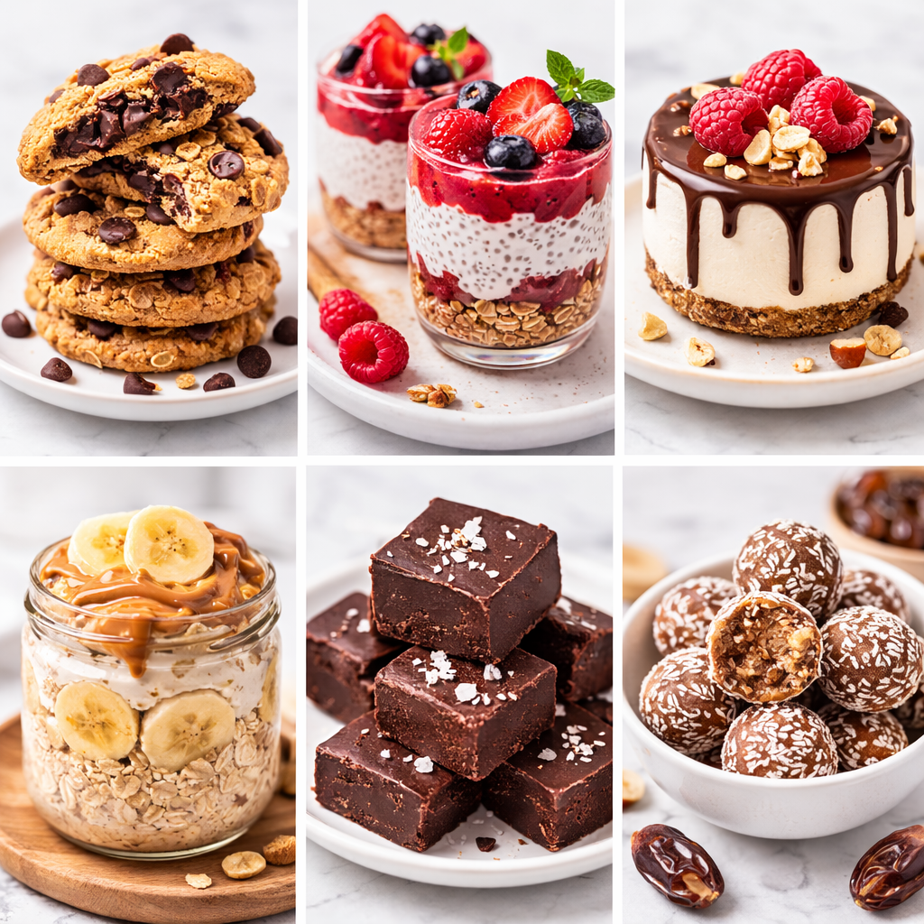 Healthy Desserts Without Guilt
100 Sugar-Free & Flour-Free Recipes