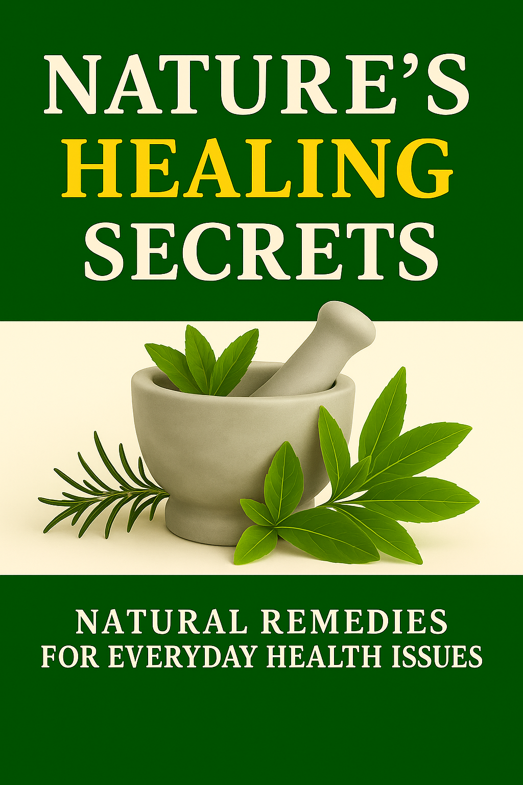 Nature’s Healing Secrets – 100+ Natural Remedies for Common Health Issues (ebook)