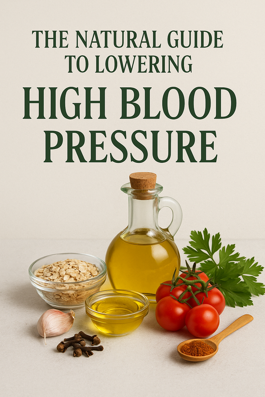 Lower Blood Pressure eBook cover – herbal and lifestyle solutions