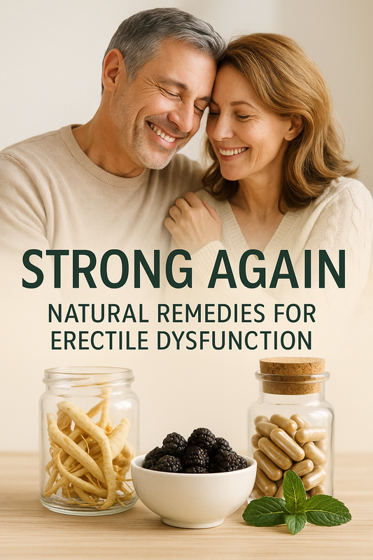 Strong Again eBook cover – natural erectile health remedies for men