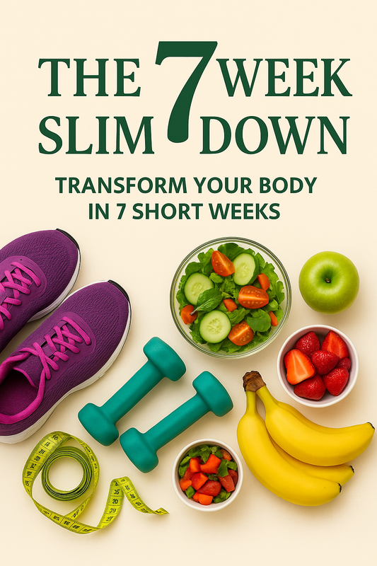 7 Week Slim Down eBook cover – holistic fat loss and health plan