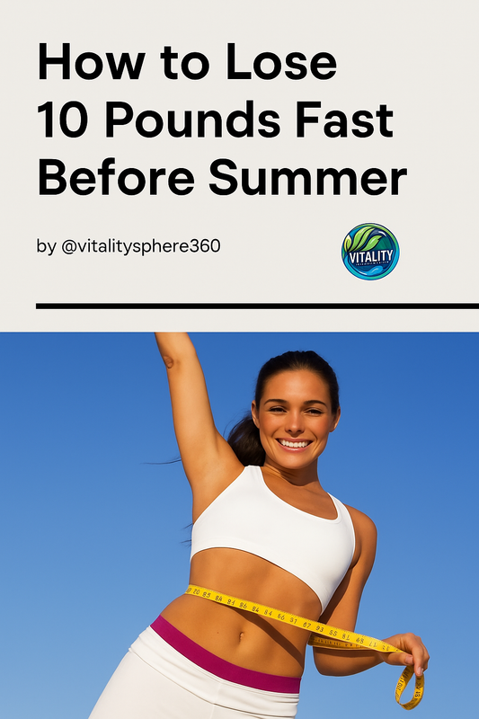 How to Lose 10 Pounds Fast Before Summer (complete plan) – eBook