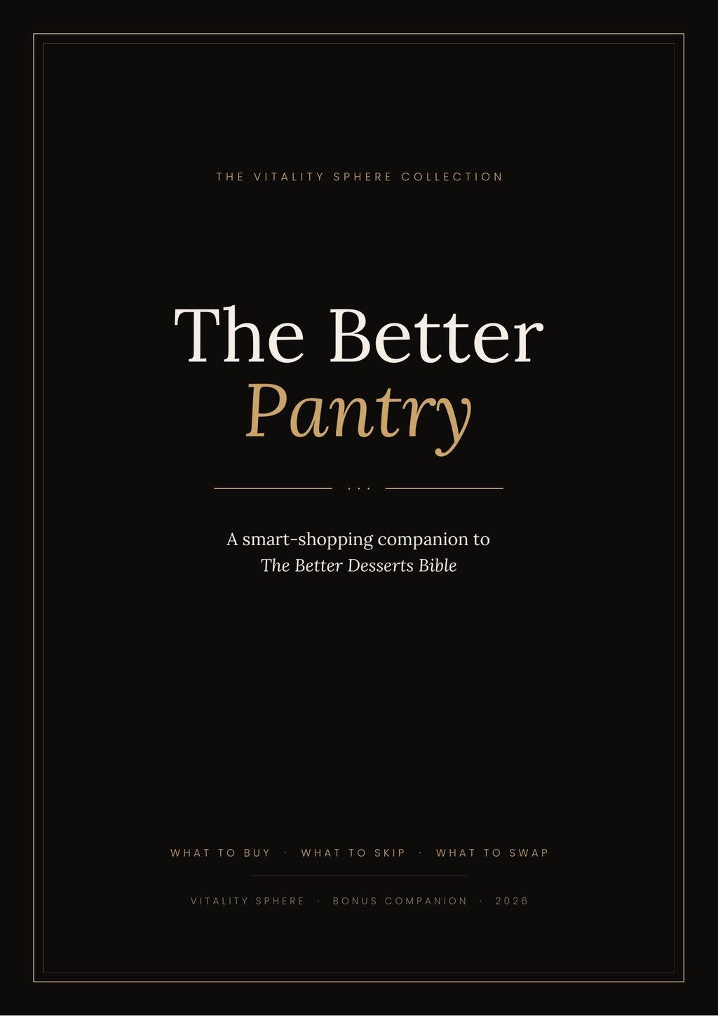 The Better Pantry cover