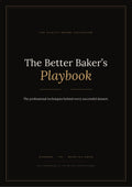 The Better Baker’s Playbook — cover